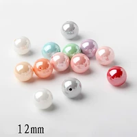 diy accessories handmade hair accessories korean version of the new color half hole pearl beads scattered pearl