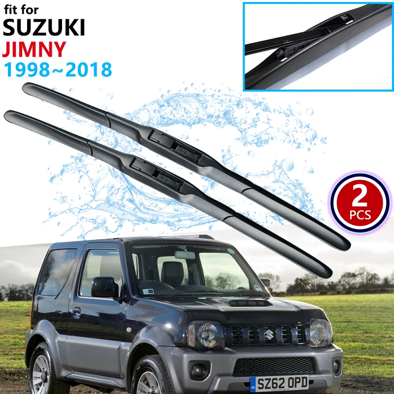 

Автомобильные стеклоочистители для Suzuki Jimny 1998 ~ 2018, передние стеклоочистители, автомобильные аксессуары 1999 2000 2001 2007 2010 2011 2012 2017 2018