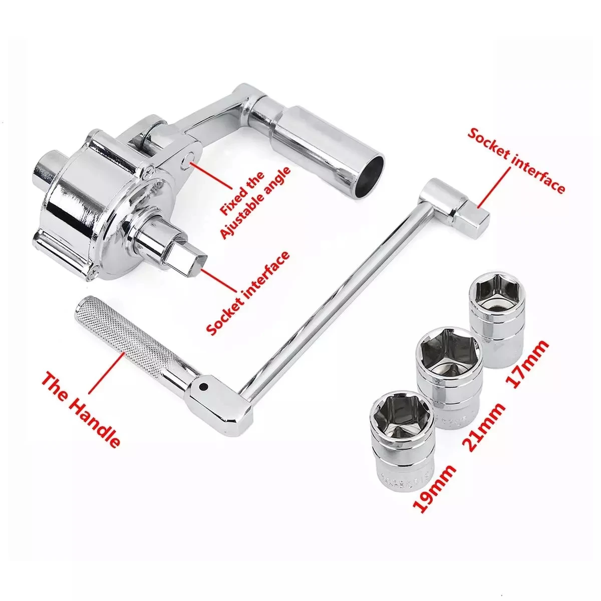 Торсионный динамометрический ключ MR CARTOOL 1/2 дюйма мультипликаторный гайковерт 3200