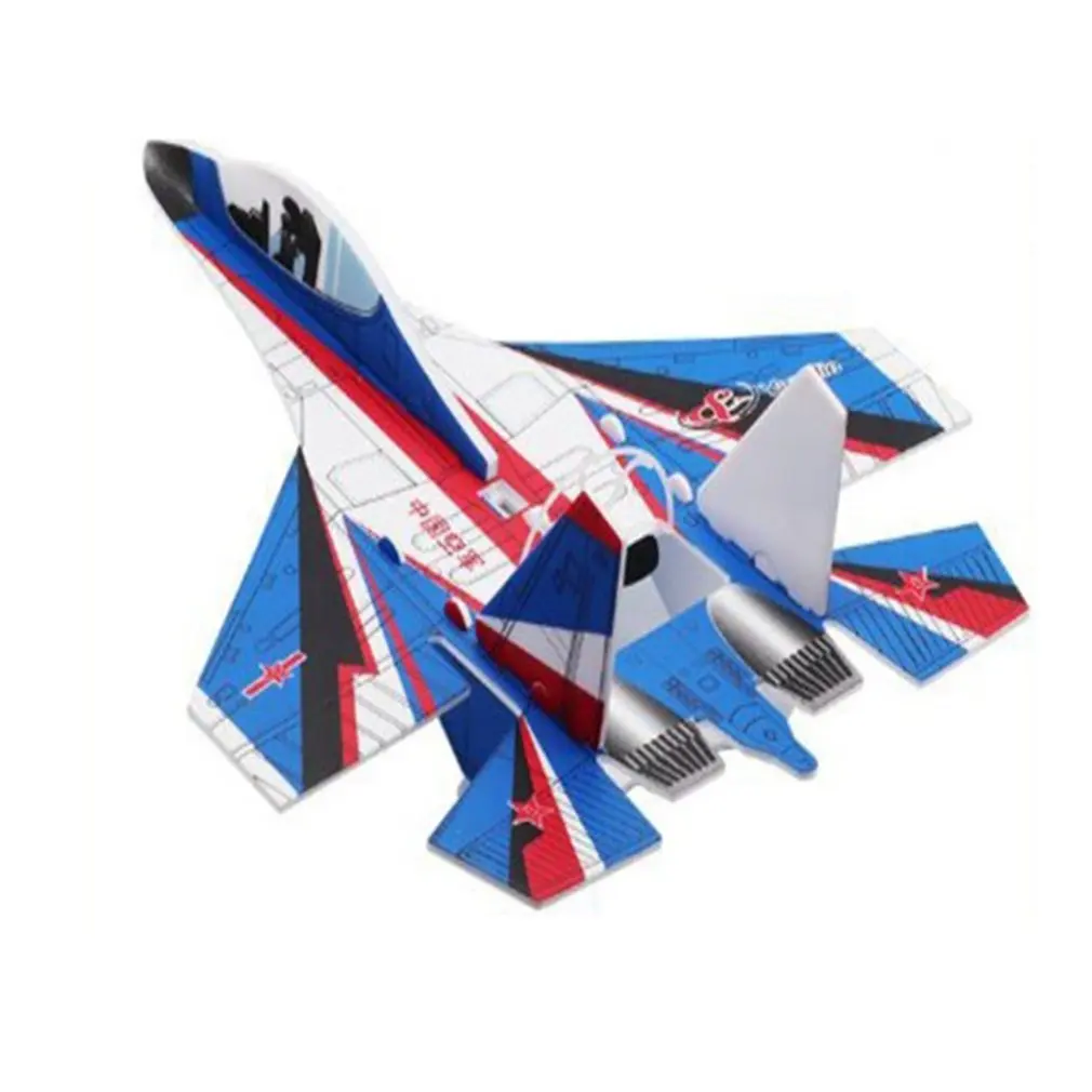 

Foam Electric Aircraft Model Aircraft Fall Resistant Gyro Diy Children'S Toy Charging Usb Outdoor Hand Throw Glider Model