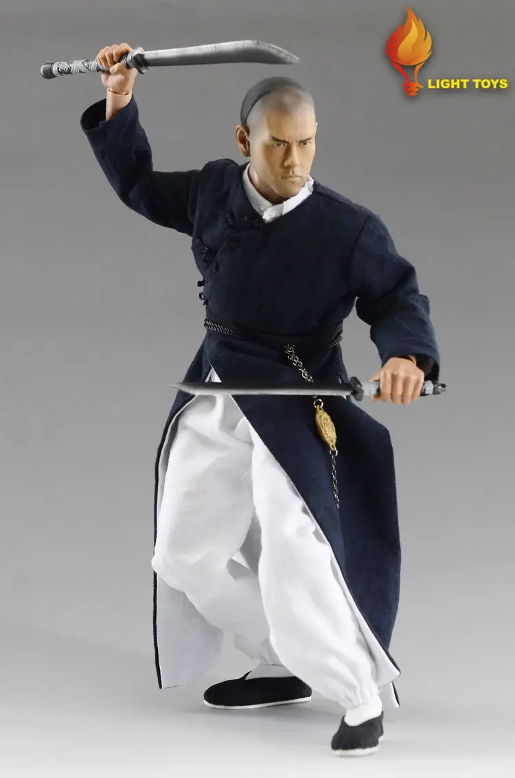 

In Stock 1/6 Chinese Hero Opium and the Kung Fu Master Action Figure Rise of the Legend Wong Fei-hung Model Hot Toy Collection