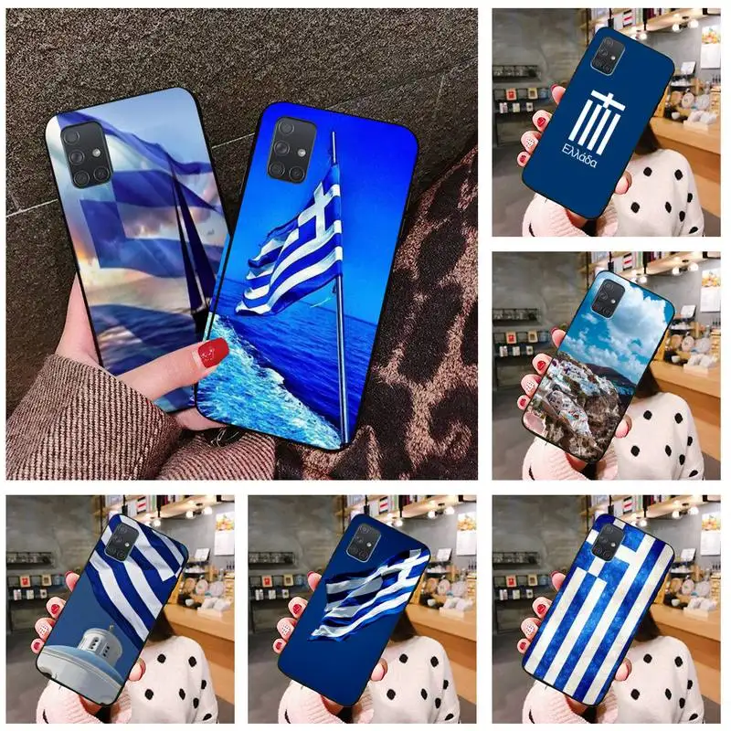 

Dabieshu Greece Greek national flags Phone Case For Samsung Galaxy A21S A01 A11 A31 A81 A10 A20 A30 A40 A50 A70 A80 A71 A51