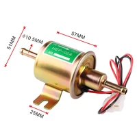 12v electronic fuel pump hep 02a low pressure universal diesel petrol gasoline electric fuel pump 12v for car motorcycle supply