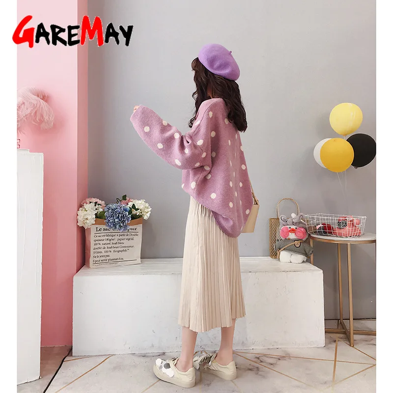 Осенний и зимний свитер женский свободный корейский вариант нового пуловера с