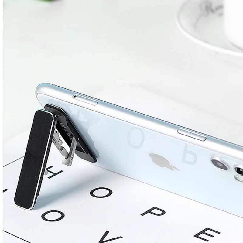 

mobile phone mini stand creative folding holder phoner Table Cell Foldable Extend ultra-thin back cover Support Desk bracket