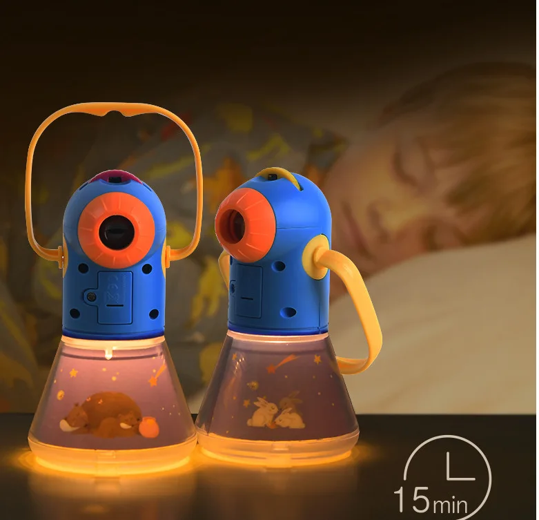 Детский классический проектор историй портативный светодиодный игрушечный