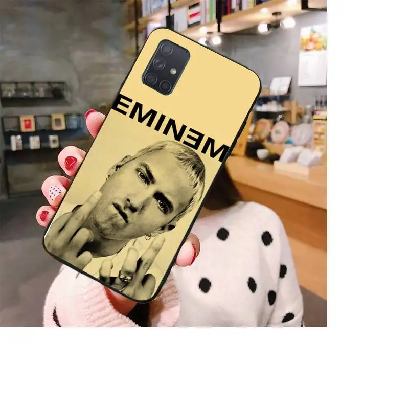 

Rap God Eminems Phone Case For Samsung Galaxy A50 A30S A50S A71 70 A10 Case Samsung A51 Soft Silicone Case Fundas