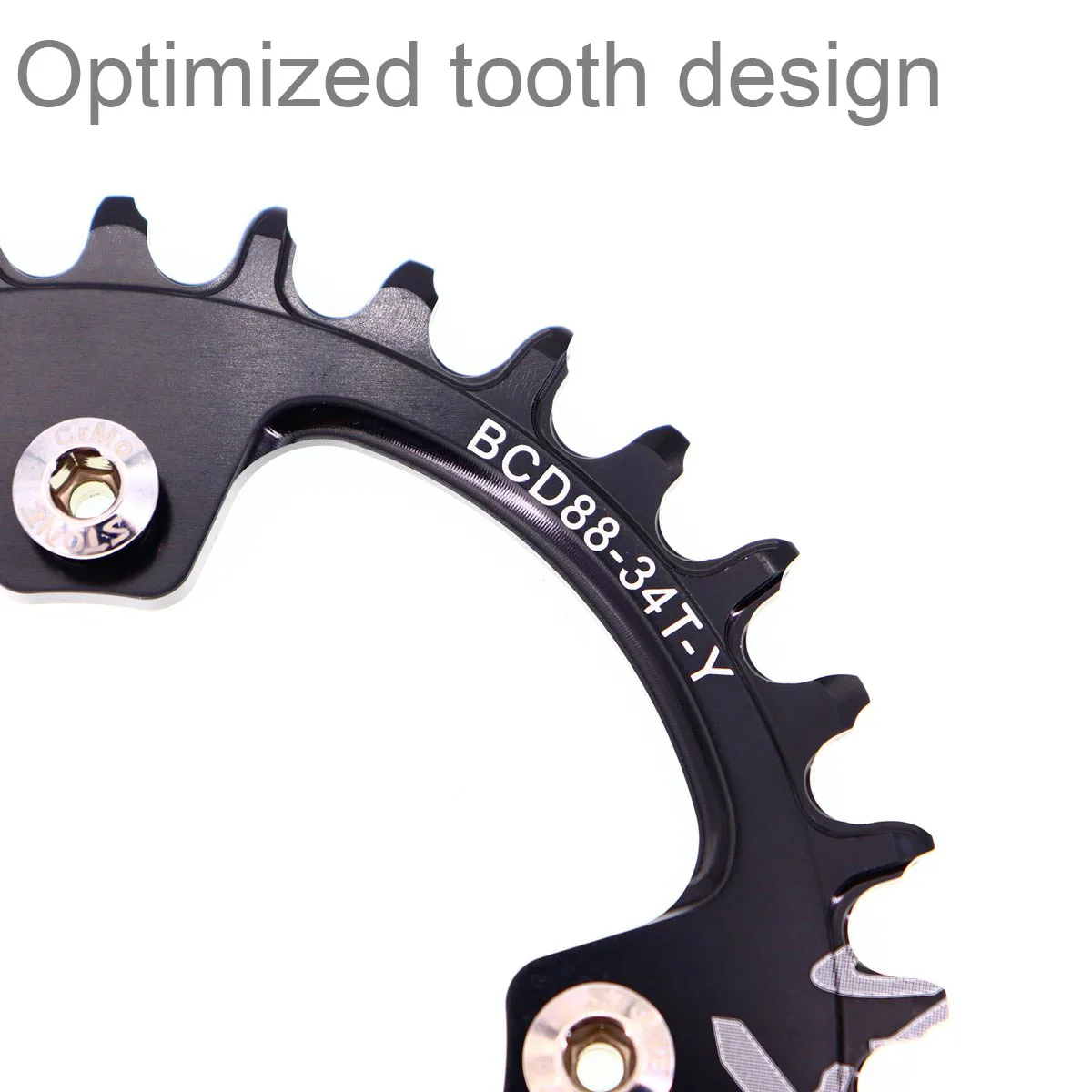 Каменная круглая цепь 88 BCD для Shimano M985 32t 34t 36t 38t 40t 42 44 46 48T MTB велосипедная цепь зубчатая пластина 88bcd