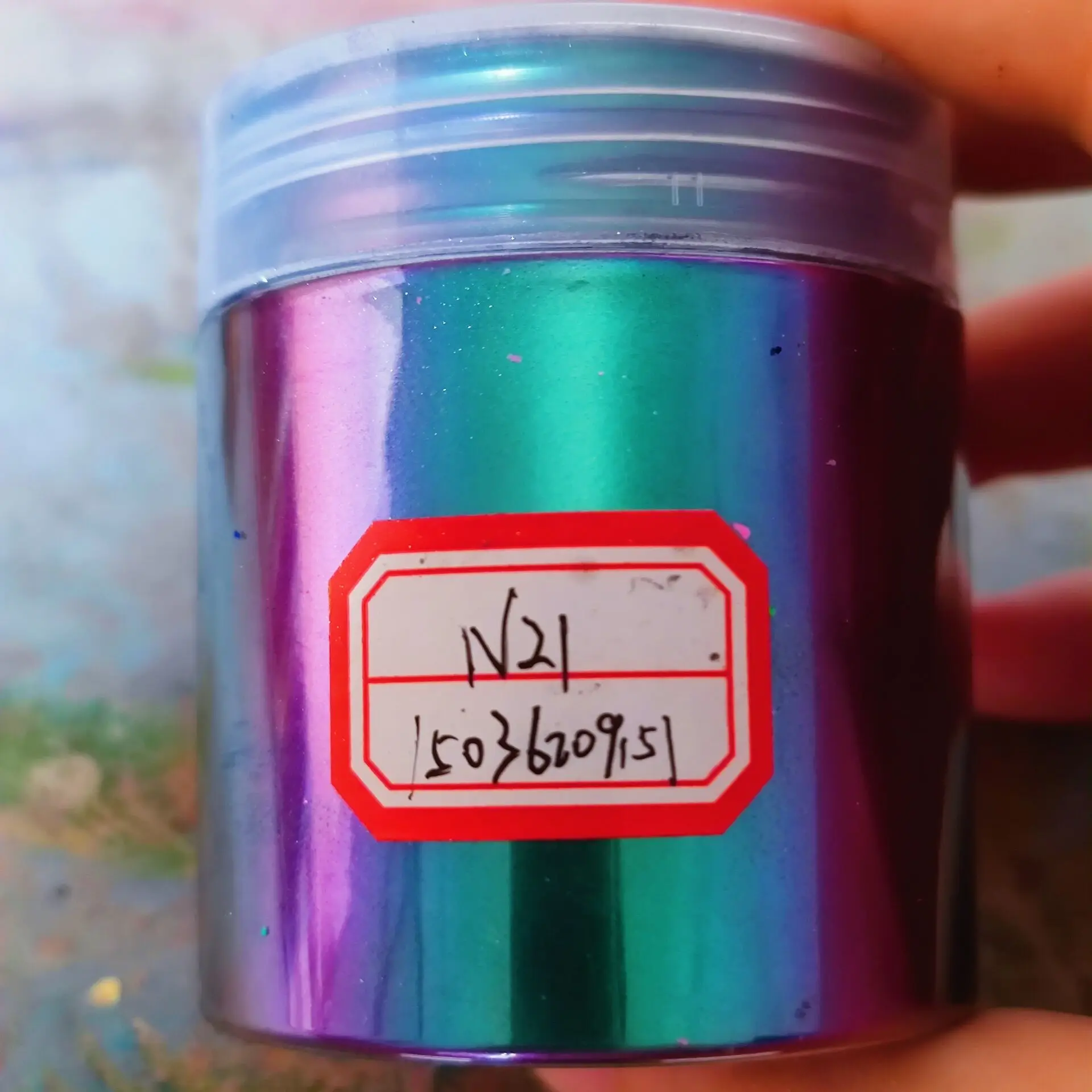 10g /Lot Hyper Shift Chrome Chameleon Color Shifting Mica Powder Pigment For Car Paint/WaterColor/Epoxy Resin/Nail Art | Красота и