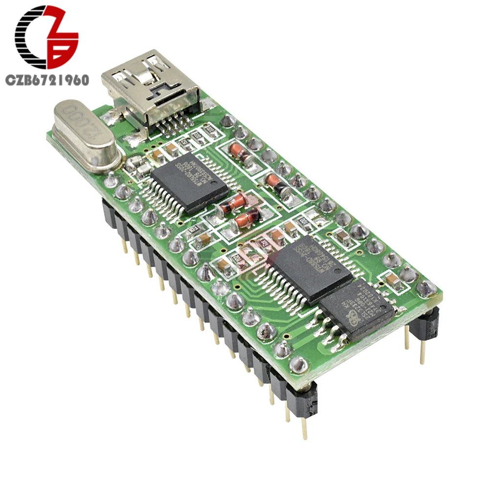 WT588D-U-32M звуковая плата управления 5 в мини USB WT588D-U Голосовая плата управления 32 м DC 2,8 В 5,5 В ЦАП ШИМ WAV выход