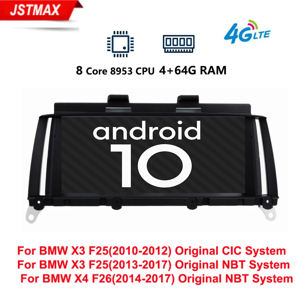 

IPS 4G + 64G Android 10,0 мультимедийный плеер для bmw X3 F25 X4 F26 (2010-2013) оригинальная система CIC (2013-2017) NBT