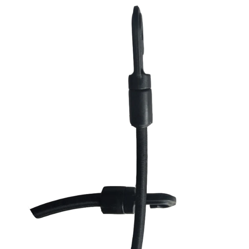 

10Pcs Boat Kayaking Accessories 2 Head 6mm 20cm Elastic Rope with Hook