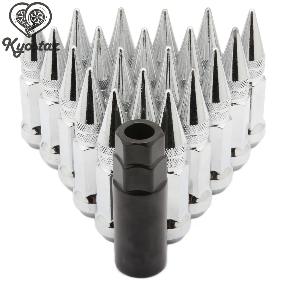 Стальные Гайки с наконечником автозапчасти для колес стальные гайки 20 шт.