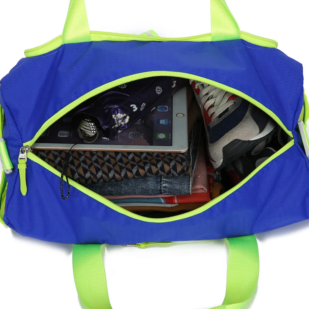 foldable Travel Storage Collapsible Bag Shoulder Portable Outdoor Folding Luggage unisex Large Capacity Soild Handbags | Багаж и сумки