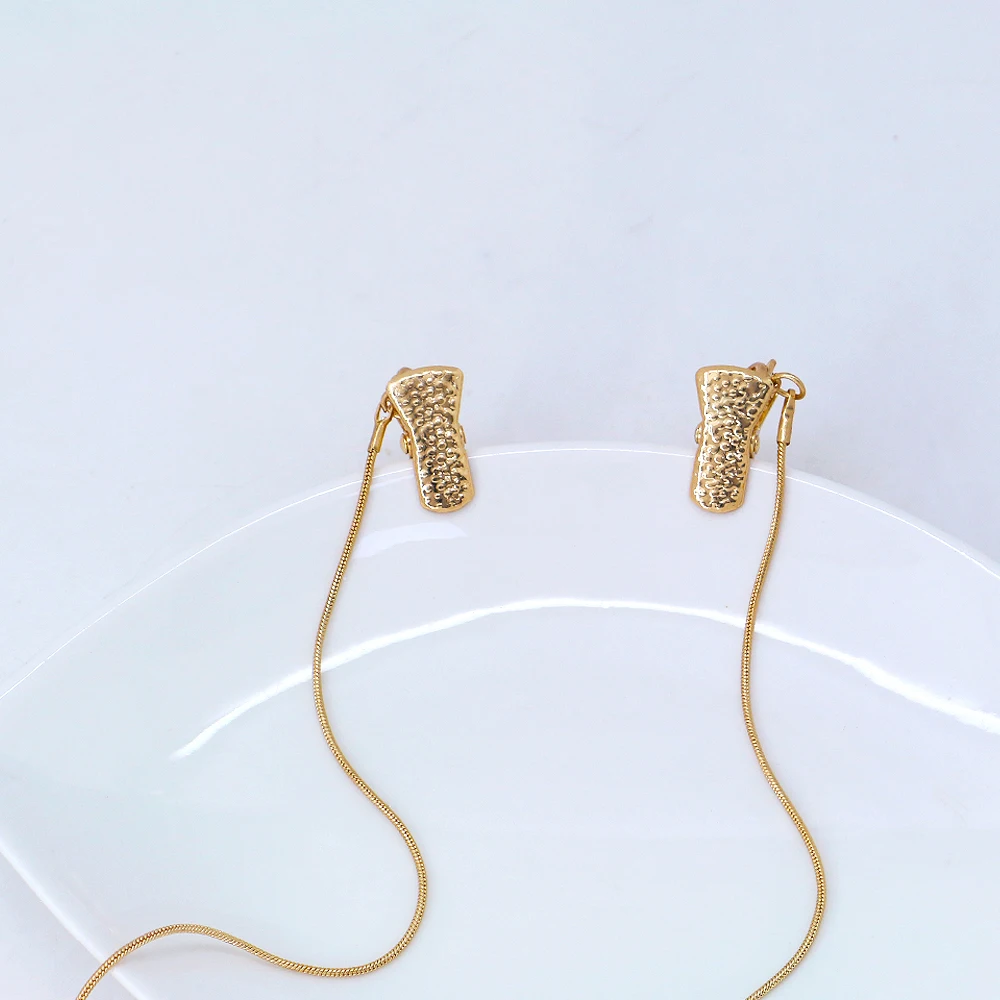 Модное металлическое ожерелье для маски лица ремешок женщин и мужчин змеиная