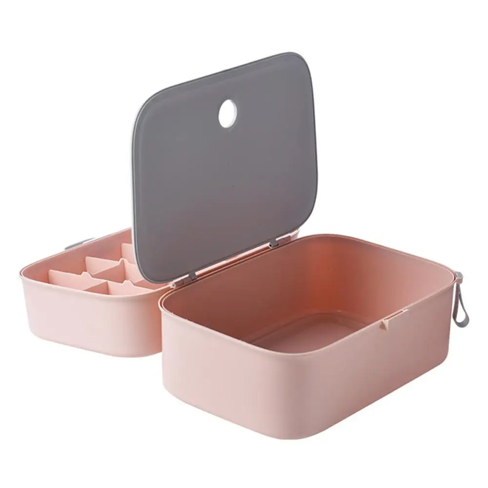 Коробка для хранения одежды с крышкой носков игрушек мелочей органайзер коробка