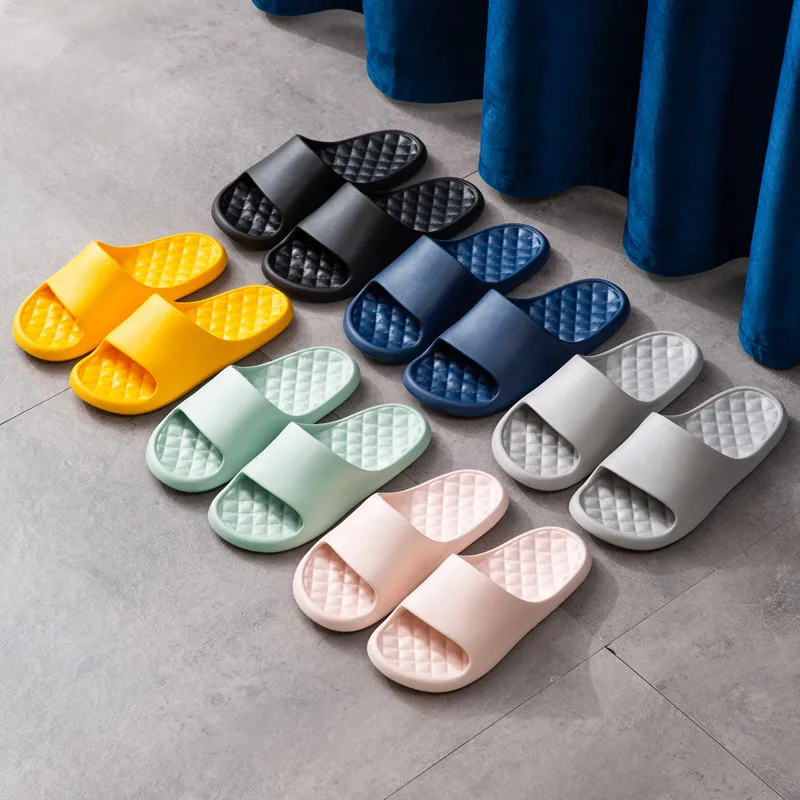 

Slippers women's home summer indoor home home bathing bathroom non-slip mute soft bottom sandals men