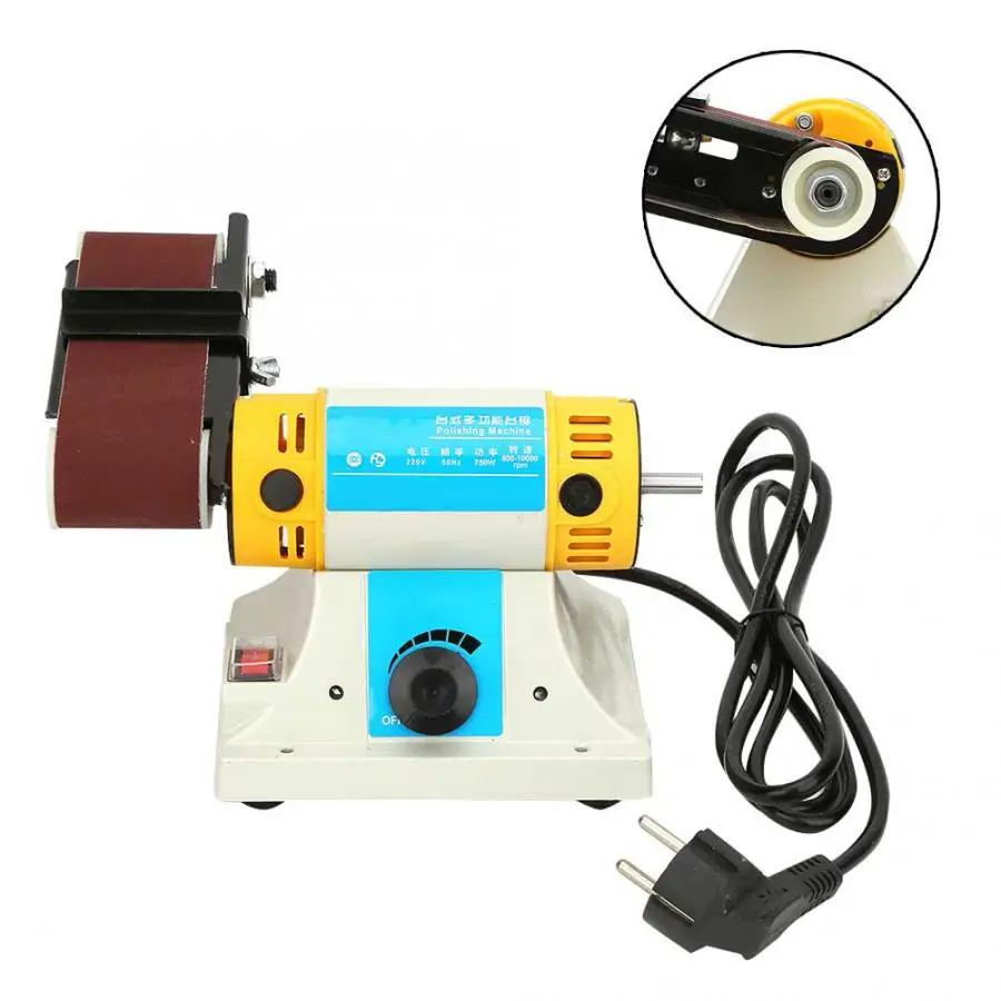 Шлифовальная машина электрическая шлифовальная настольная ленточная