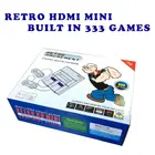 Игровая консоль Coolbaby, ретро-Консоль HD, 333 встроенных игр, двойной игровой контроллер для семейных игр SNES
