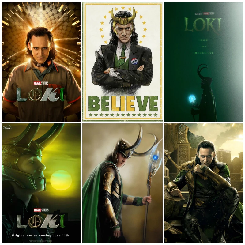 5D DIY алмазная живопись Loki Tv Series Marvel супергерой Бог фокусов портрет Ститч