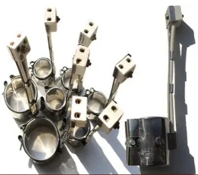 Нагреватель браслета из нержавеющей стали 65x3 0/40/45/50/60 мм, керамический нагревательный элемент 220 В, мощность 180 Вт/210 Вт/250 Вт/270 Вт