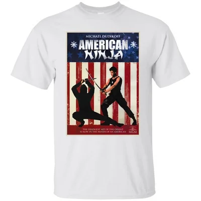 

American Ninja, Michael Dudikoff, Martial Arts, Retro, Movie, Action, T-shirt