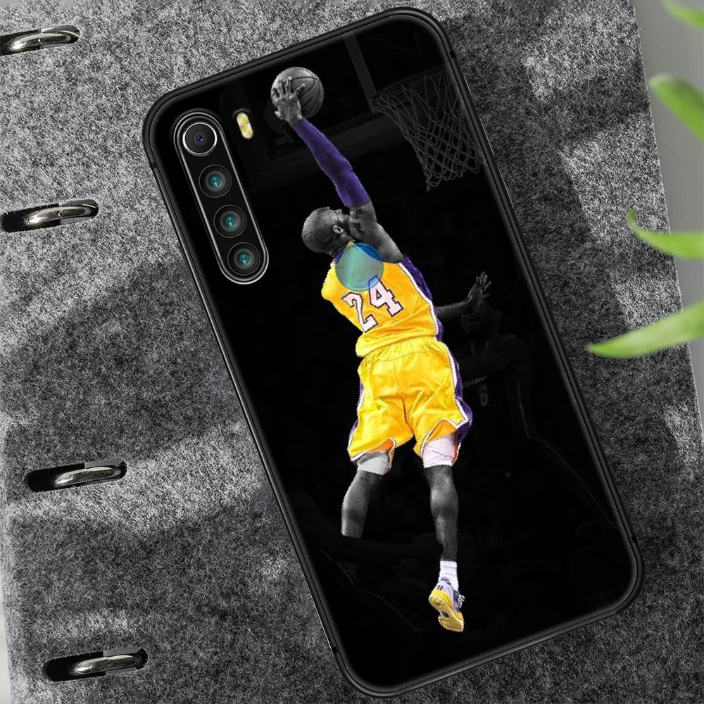 

Kobe basketball star 24 Phone Case Cover Hull For XIAOMI Redmi 7 7a 8 8a 9 10X NOTE 6 7 7s 8 8t 9 9s Pro Max black Back Pretty