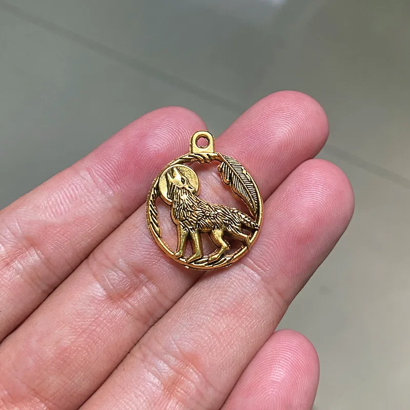 30 шт. животных властная Росомаха &quotсделай сам&quot Волк ожерелье Серьги Подвески