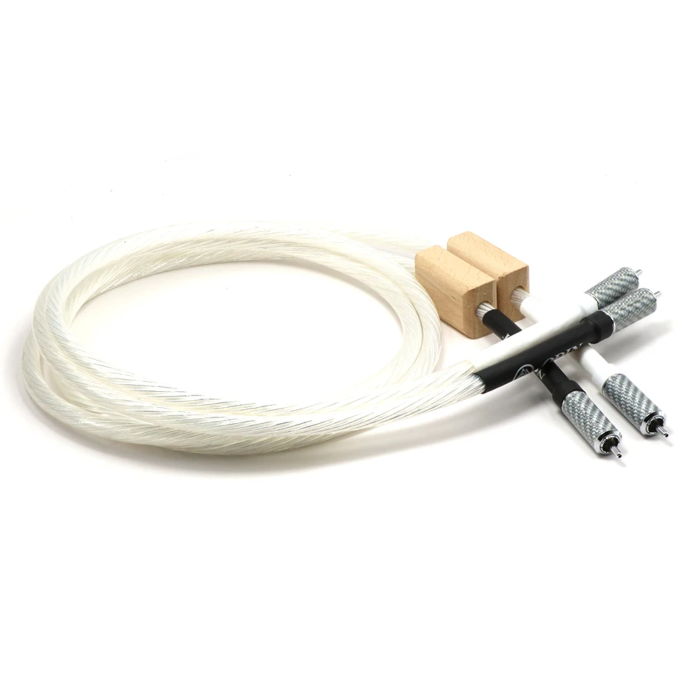 Пара Odin Reference Interconnect RCA аудио кабель с родиевым покрытием из углеродного волокна