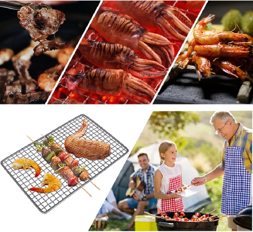 Безграничная титановая решетка для гриля Voyage мини стойка кемпинга уличного