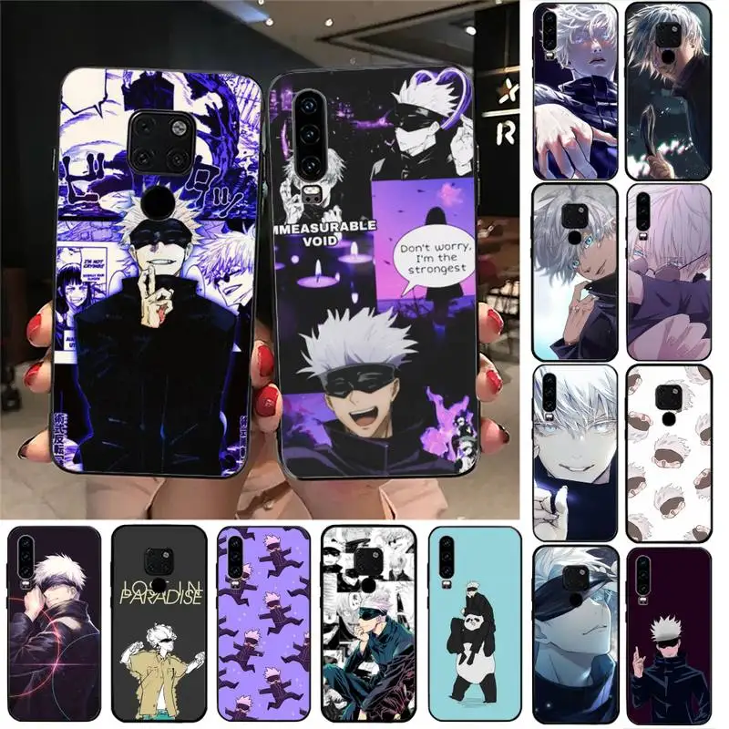 

Satoru Gojo Jujutsu Kaisen Anime Phone Case For Huawei Nova3I 3E mate9 10 20lite 20Pro 40 30pro funda case