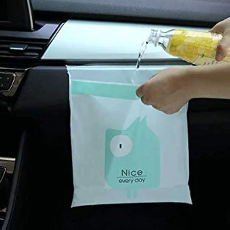 15 рассчитывать одноразовые автомобиль мешок для мусора с защитой от протечек