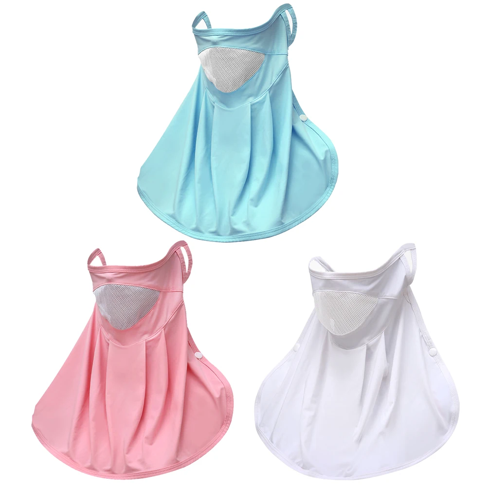 

Summer Women Golf Sun Protection Mask Breathable Anti-UV Golf Sportswear Sunscreen Mask Sweat-absorbent Breathable Bandana