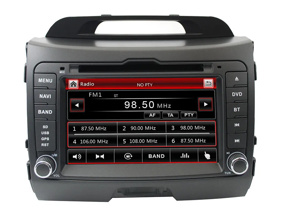 Автомобильный dvd-плеер емкостный сенсорный экран HD 7 &quotдля kia sportage головное