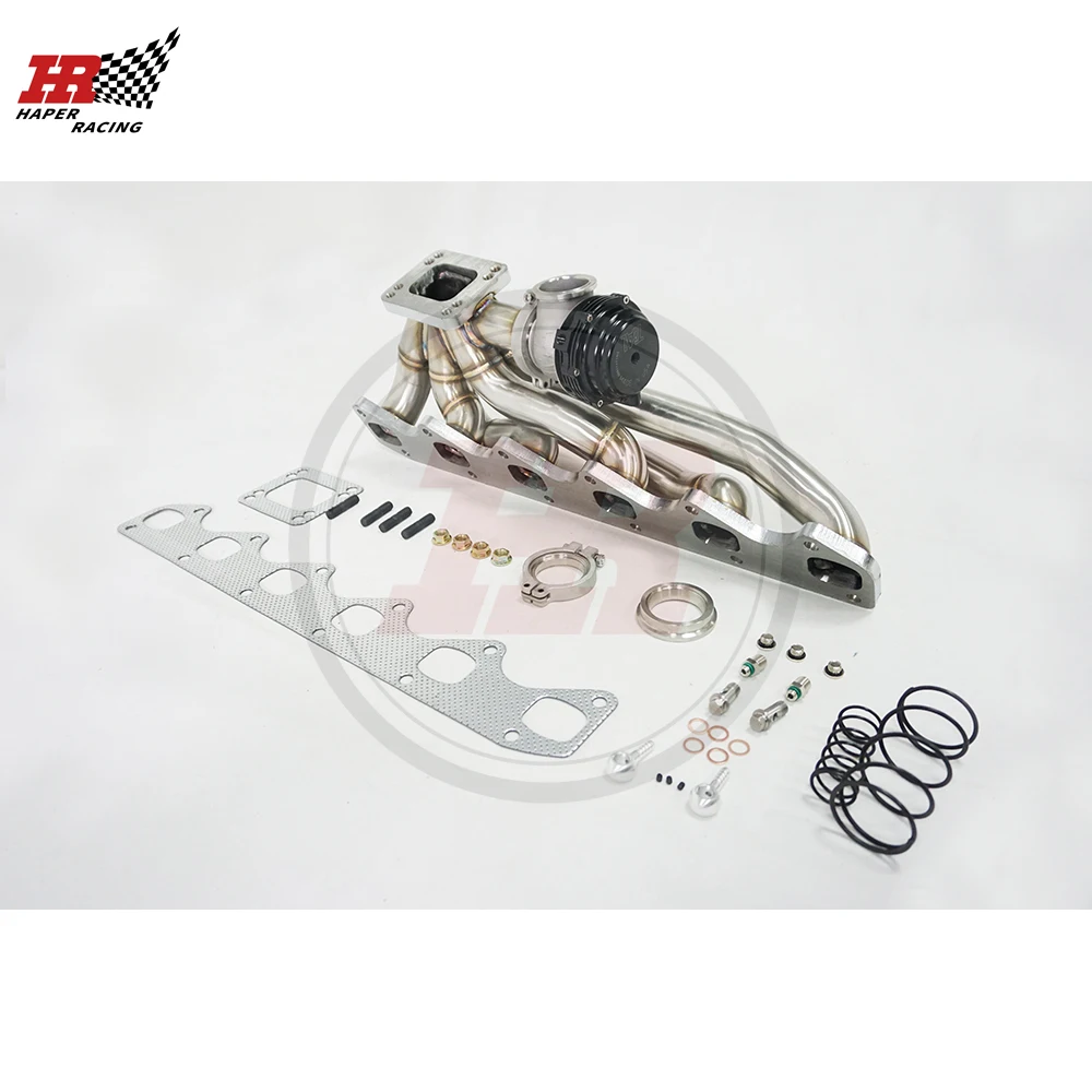 HAPER RACING SS304 T3/T4 42 мм верхнее крепление турбо-коллектор + 44 мусорные ворота для M30 M30B34