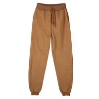 brown apricot solid color sweatpants men fashion brand mens simple slim wild trousers spring summer casual pants male
