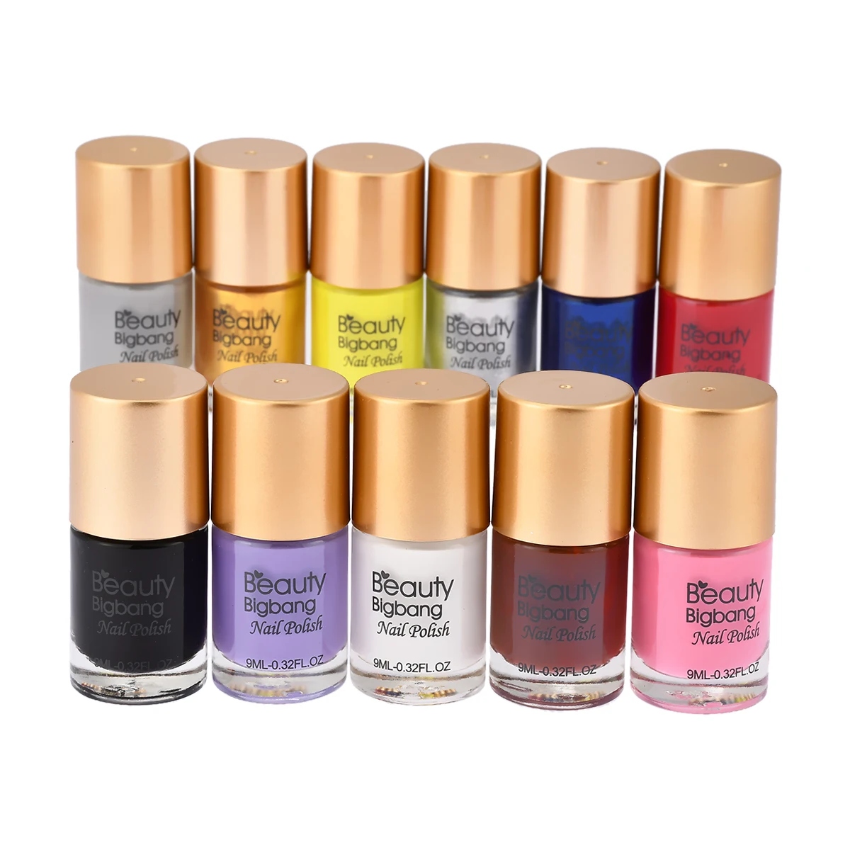 

BeautyBigBang 8ml Stamping Nail Polish Colorful Printing Varnish Lacquer Varnishes for Stamping Nail Art Nail Polish Chameleon