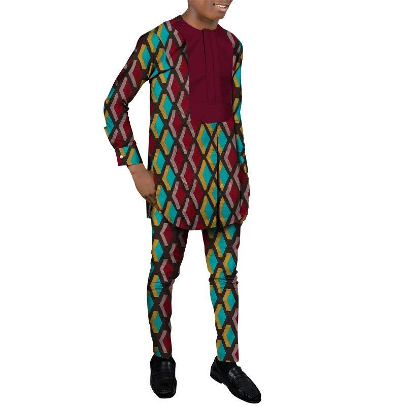 

African Clothes for Men Shirt & Pant Suit WYN1350