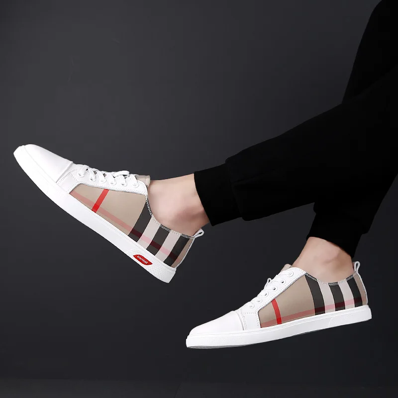 Мужская повседневная обувь удобная модная мужская кожаная мужские Роскошные