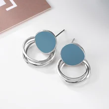 Женские серьги 2019 модные ювелирные изделия корейское