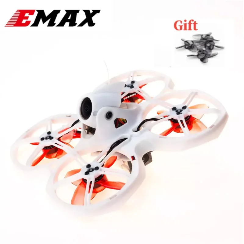 EMAX Official Tinyhawk II Indoor FPV Racing Drone RC Toy Quadcopter 16000KV RunCam Nano2 700TVL 37CH 25-100-200mW VTX 1S-2S BNF