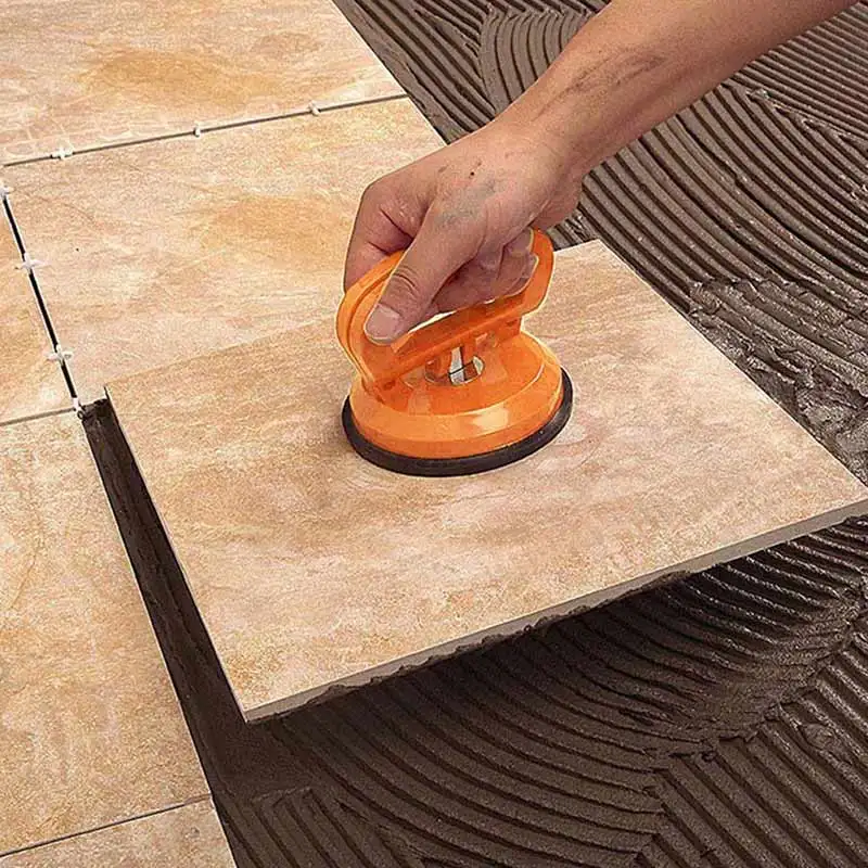 Поддерживающая присоска пластиковая оранжевая однокоготь стеклянная