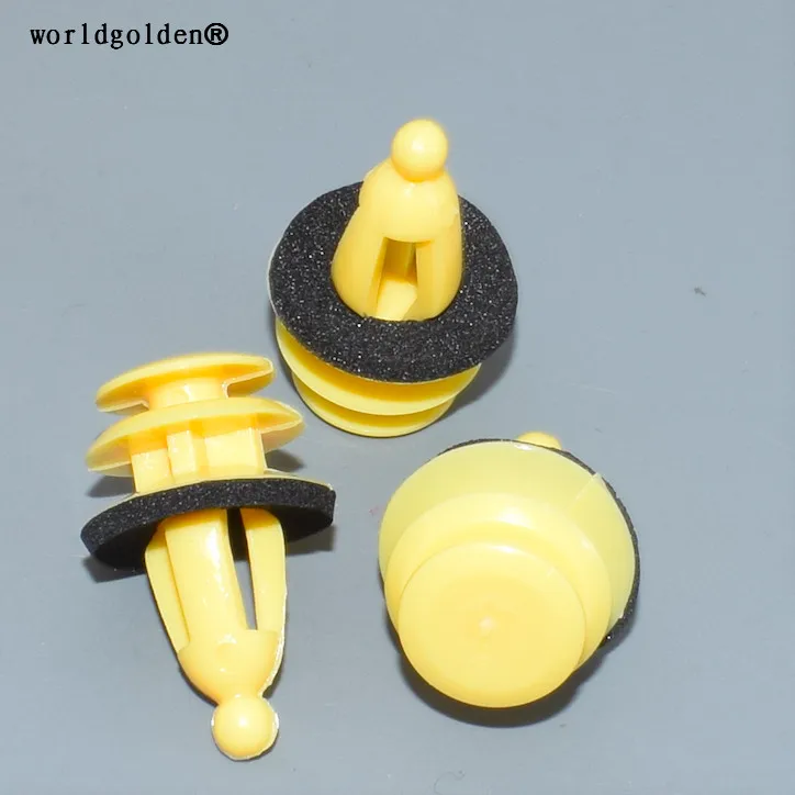 Worldgolden 100 шт. пластиковых фиксаторов для отделки панели GM 22600612 22651066 - купить по