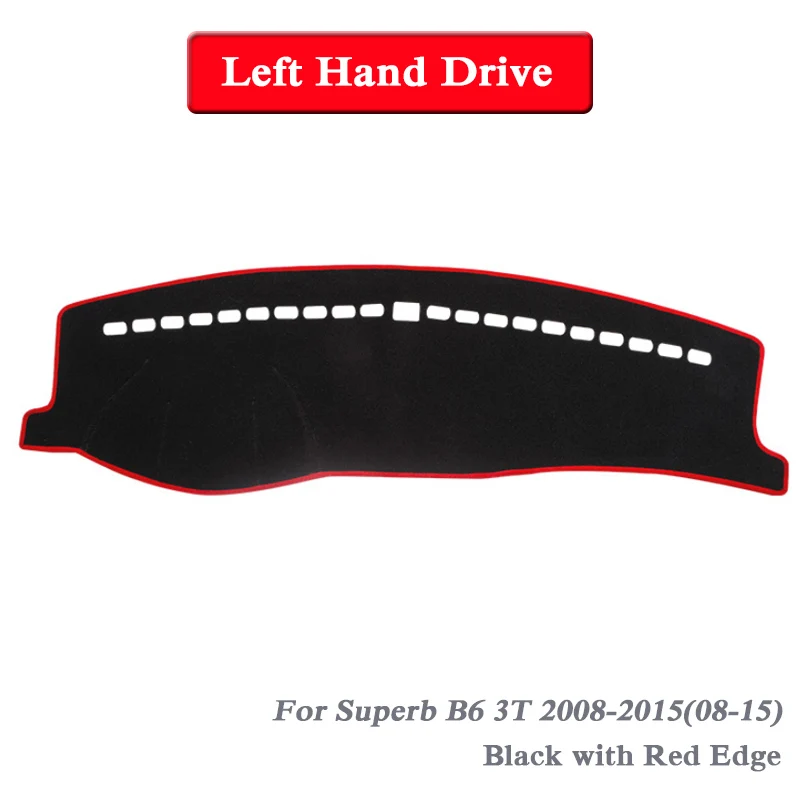 Car Styling Dashboard Protective Mat Shade Cushion Pad Interior For Skoda Superb B6 3T B8 3V 2008-Present LHD&ampRHD Accessories |