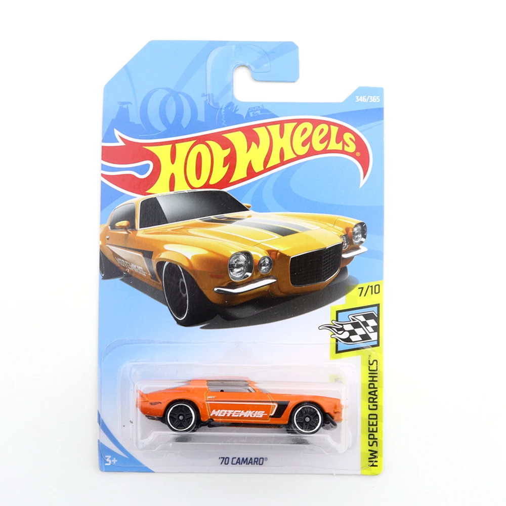 

2018-346 Hot Wheels 70 CAMARO Mini сплав купе 1/64 металлическая литая модель автомобиля детские игрушки подарок