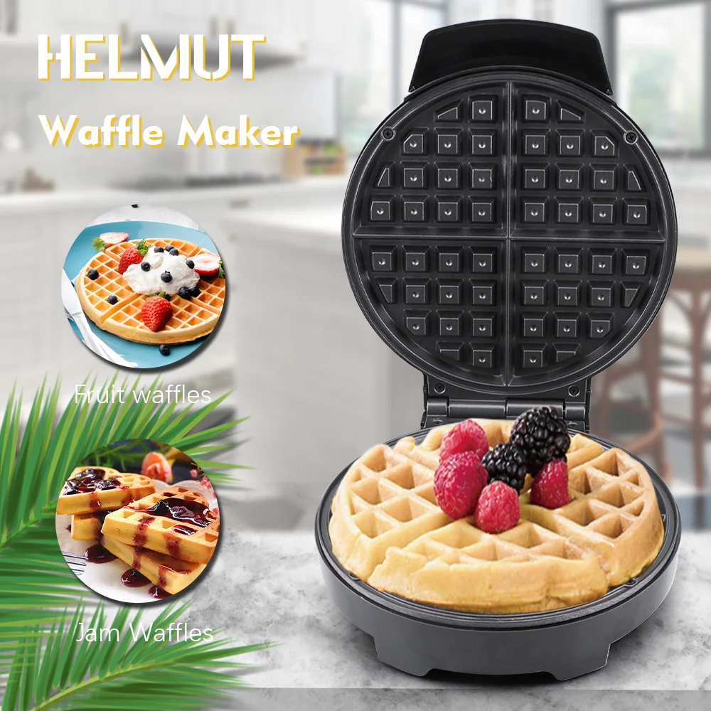 - 2021 Household Mini Electric Baking Pan Waffle Maker Portable
Breakfast Egg Waffle Pancake Maker Sandwich Maker