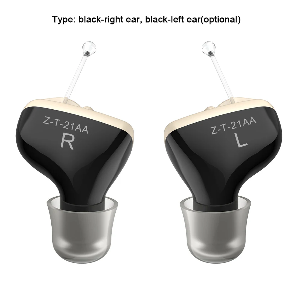 1 шт. Слуховые аппараты с ушным вкладышем невидимые мини усилитель звука цифровой регулировки громкости уши