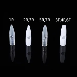 50 шт. иглы, Перманентный макияж, иглы Кепки для Драконамозаикатату-машина 