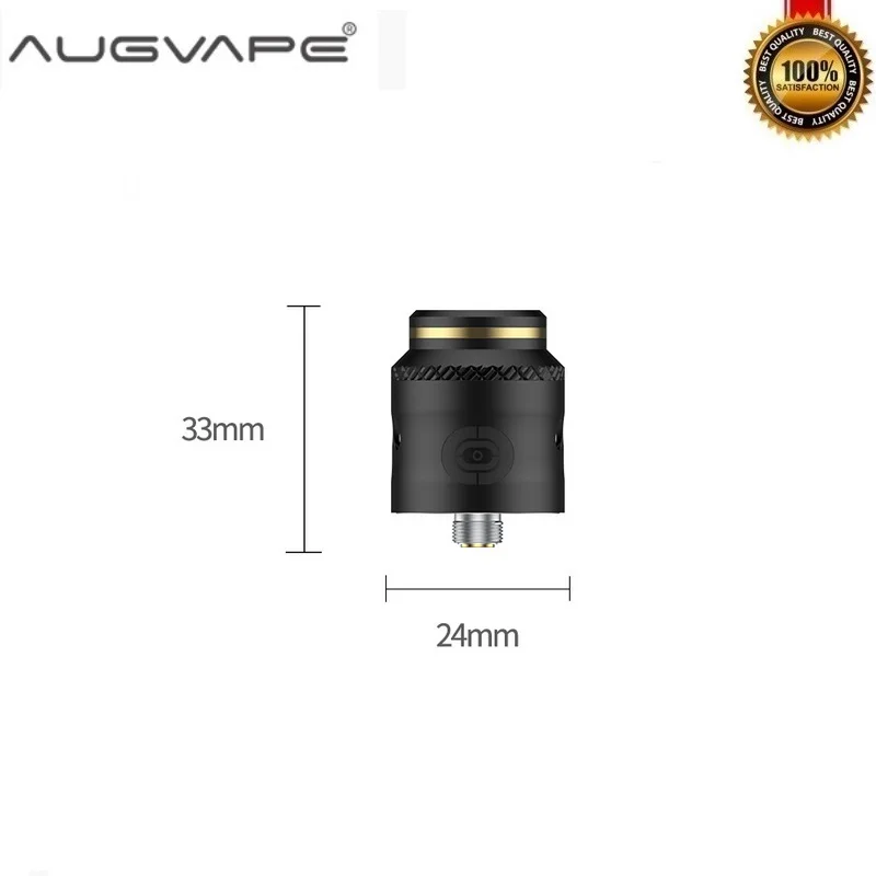 Оригинальный испаритель Augvape OCCULA RDA 5 мл 24 мм одинарный двойной с 510 контактами