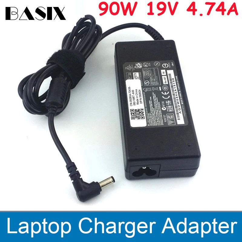 Зарядное устройство Basix 90W 19V 4.74A адаптер переменного тока блок питания для